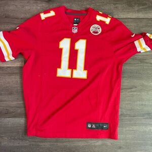 Nike Red and White NFL Jersey